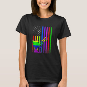 Womens Free Mum Hugs Rainbow Heart Lgbt Pride Mont T-Shirt