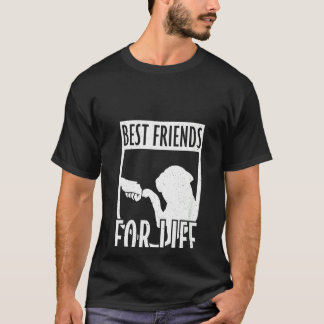 Womens French Bulldog Best Friends For Life French T-Shirt