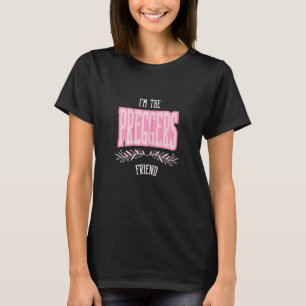 Womens  Friend Preggers Matching Bachelorette T-Shirt