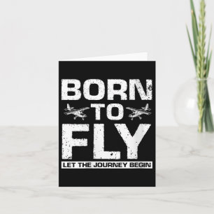 Womens Fuelled By Flight Let The Journey Begin Quo Card