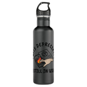 Womens Fully Depreciated Still In Use Funny Accoun 710 Ml Water Bottle