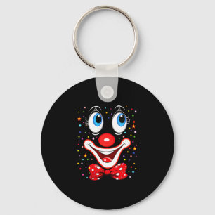 Women's funny clown costumes for children carnival key ring