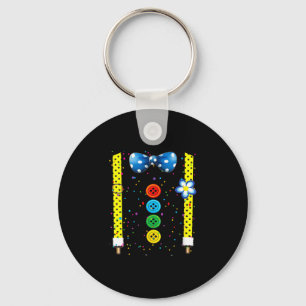 Women's funny clown costumes for children carnival key ring