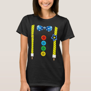 Women's funny clown costumes for children carnival T-Shirt
