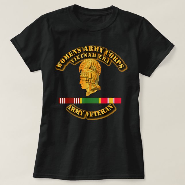 Womens Funny Female Veteran - Not Any Less Dangero T-Shirt (Design Front)