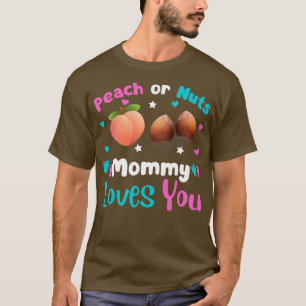 Womens Funny Gender Reveal For Mum Cool Baby Showe T-Shirt
