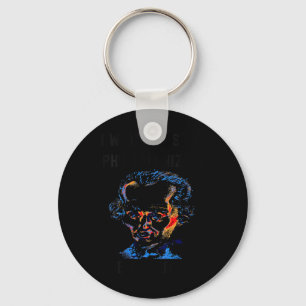 Womens Funny I Want To Stop Philosophising But I K Key Ring