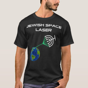 Womens Funny Jewish Space Laser Lazer Tee Congres