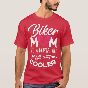 Womens Funny Motorcycle Lover Graphic Women Girls T-Shirt