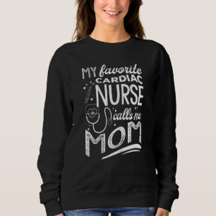 Womens Funny Nursing Lover Graphic Women And Moms Sweatshirt