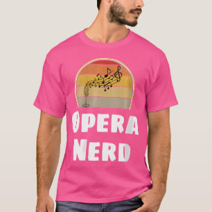 Womens Funny Opera Nerd Choir Acapella Karaoke Sin T-Shirt