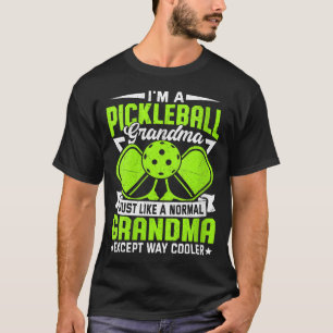 Womens funny pickleball grandma women girls pickle T-Shirt