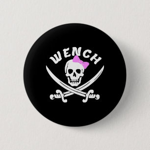 Womens Funny Pirate Clothing _ Pirate Halloween 6 Cm Round Badge