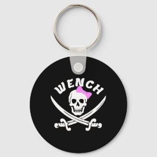 Womens Funny Pirate Clothing _ Pirate Halloween Key Ring