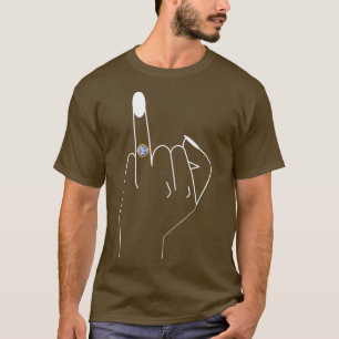 Womens Funny Ring Finger Engagement Soon To Be Bri T-Shirt