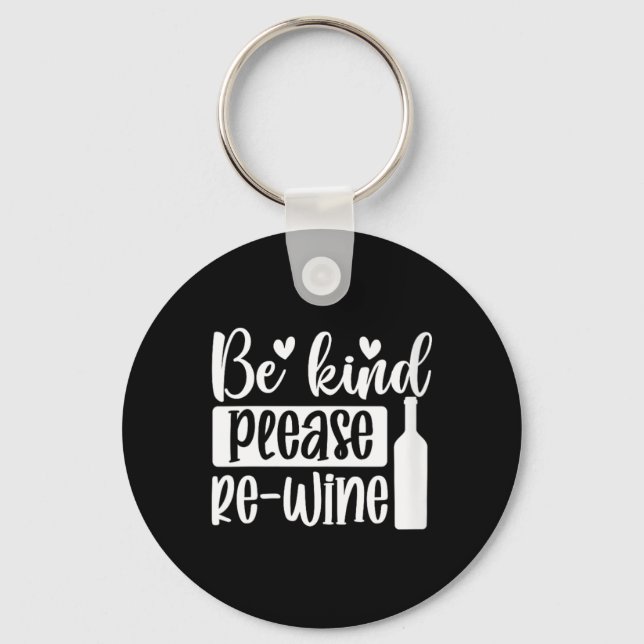 Womens Funny Sarcastic Drinking Alcohol Offensive Key Ring (Front)