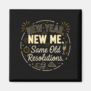 Womens Funny Sarcastic Humour Quote Lazy Magnet