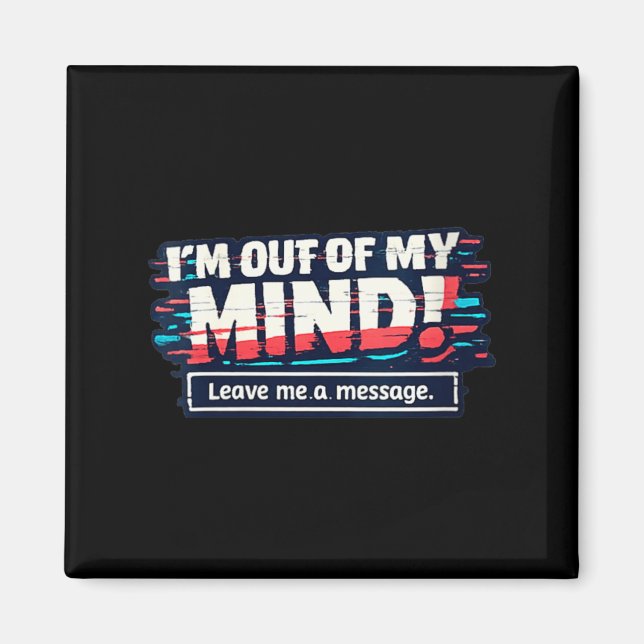 Womens Funny Sarcastic Humourous Witty Quote V-Nec Magnet (Front)