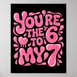 Women's Funny Valentines Day 67 Meme Couples You'r Poster