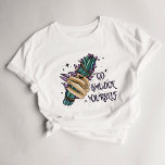 Womens Funny Witchy T-Shirt Go Smudge Yourself<br><div class="desc">Womens Funny Witchy T-Shirt  With Graphic And Text - Go Smudge Yourself</div>