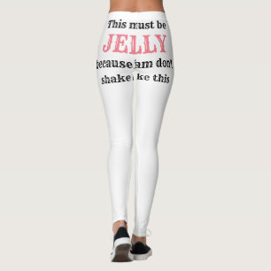 Women's Funny Workout Fashion JELLY SHAKE Leggings