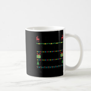 Womens Funny Xmas Too Hot Ugly Christmas Sweaters  Coffee Mug