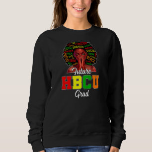 Womens Future Hbcu Grad Graphic Historical Black C Sweatshirt