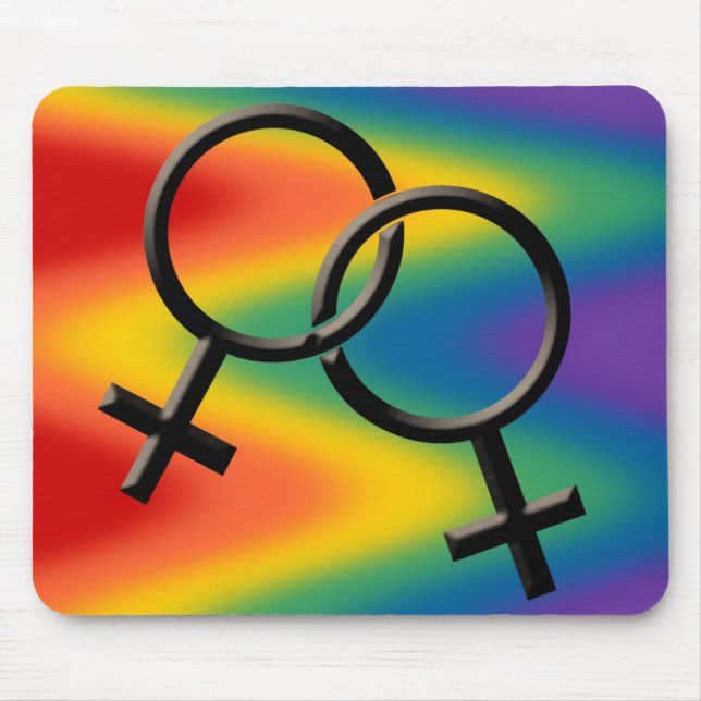 Women's Gay Pride Mousepad Gay Pride Mousepad (Front)