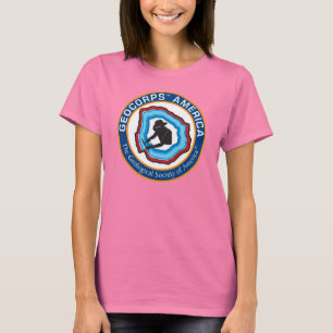 Women's GeoCorps America Ringer T-Shirt
