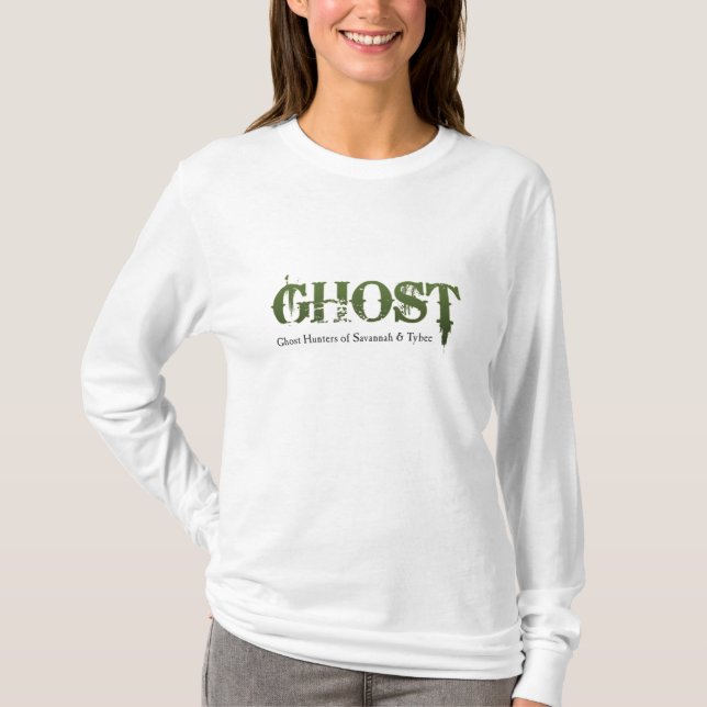 Womens GHOST Long Sleeve Light T-shirt (Front)