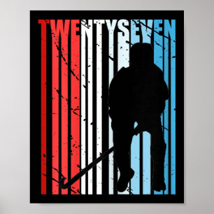 Womens Girls Field Hockey 9th Birthday Player Team Poster