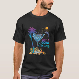 Womens Girls Gone Cruising Trip 2026 Cruise Bestie T-Shirt