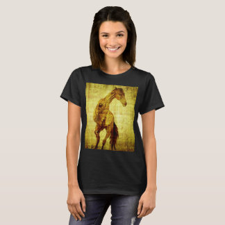 Womens/Girls Horse T shirt Full of sprirt