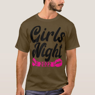 Womens girls night 2022 kiss party ladies bride 63 T-Shirt