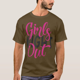 Womens Girls Night Out BFF Matching  T-Shirt