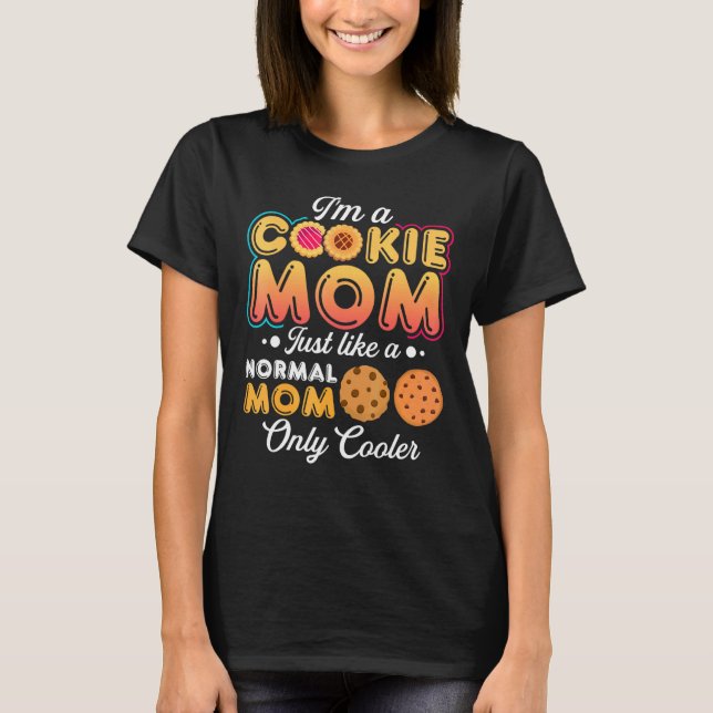 Womens Girls Troop Scout Leader And Cookie Mum T-Shirt (Front)