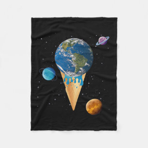 Womens Global Warming, Environmental Protection, Fleece Blanket
