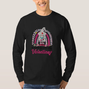 Womens Gnome OB Nurse Scrub Valentine RN ICU ER NI T-Shirt