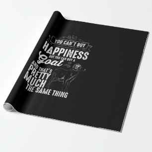 Womens Goat Lover Goat Gift Wrapping Paper
