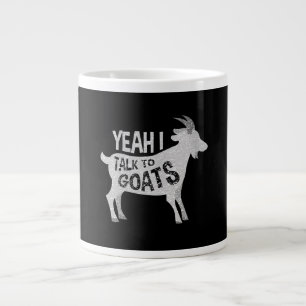Womens Goat Lovers Goat Joke Gift Large Coffee Mug