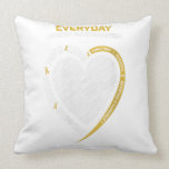 Womens Gold Memory Of My Granddaughter Childhood Cushion<br><div class="desc">Tell your Granddaughter how much you love her.</div>