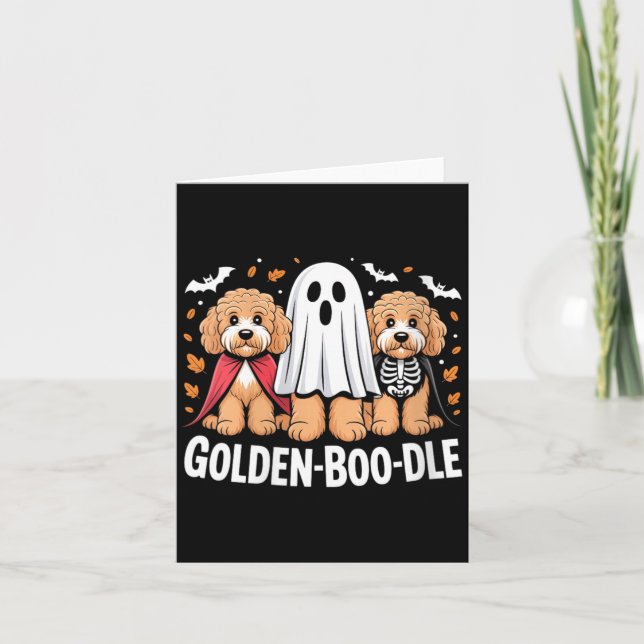 Womens Golden-Boo-Dle Card (Front)