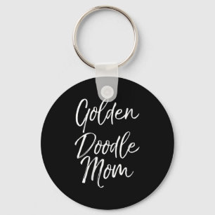Womens Goldendoodle Odle Mother's Day Gift Cute Go Key Ring