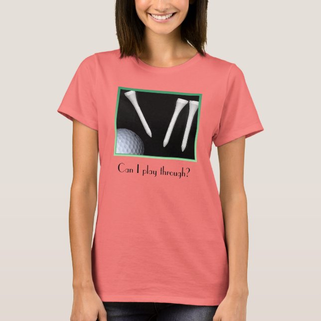 Women's golf-lover tee (Front)