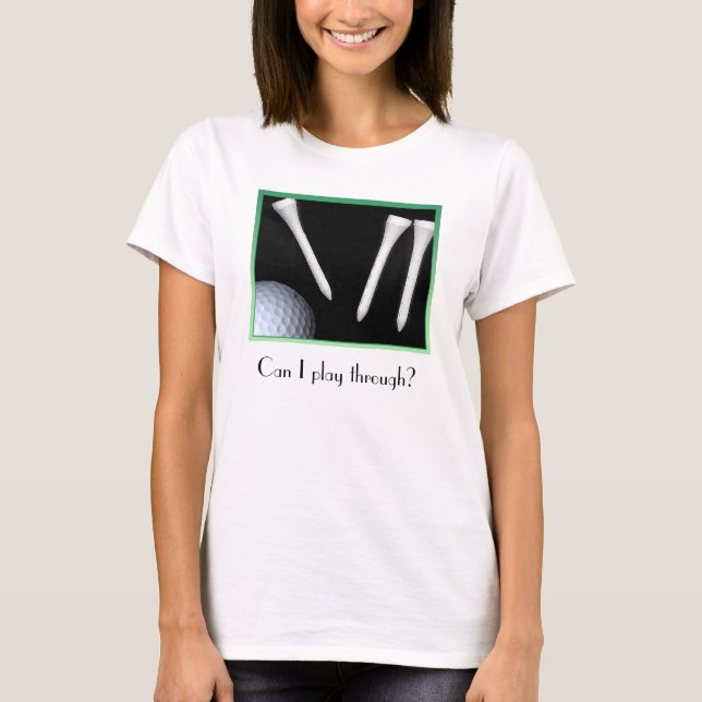 Women's golf-lover tee (Front)