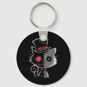 Womens Goth Summer Graphic Harajuku Gothic Creepy  Key Ring