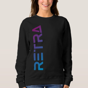 Women's Gradient Retra Sweatshirt