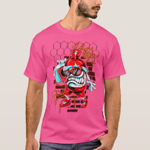 Womens Graffiti Art Spray Paint Urban Hip Hop Musi T-Shirt