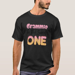 Womens Grammie Of The Sweet One Ice Cream Sweetie T-Shirt