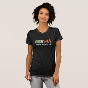 Women's Graphic Novelty T-shirt IRISH Excellence